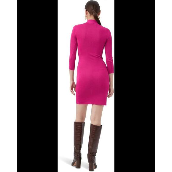 Trina Turk Bookish Dress Trina Pink sz Large - Picture 2 of 10